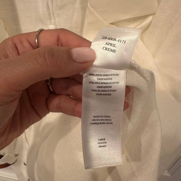 Rails linen top - Picture 7 of 7